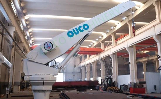 দীর্ঘ পরিশ্রমের ব্যাসার্ধ টেলিস্কোপিক বুম ক্রেন মেরিন ক্রেন শিপ টু ক্রেনের জন্য